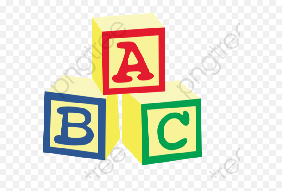 Abc Clipart Educational Abc Educational Transparent Free - Abc Cube Png Emoji,Abc Clipart