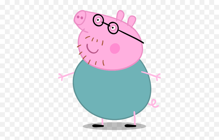 Daddy Pig - Daddy Pig Emoji,Peppa Pig Png