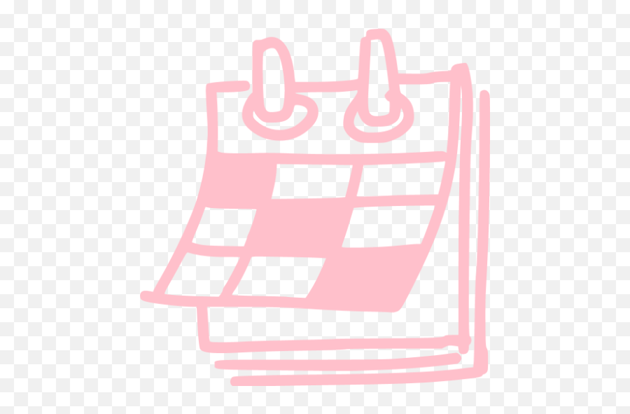 Pink Calendar Icon - Calendar Icon Aesthetic Emoji,Calendar Logo