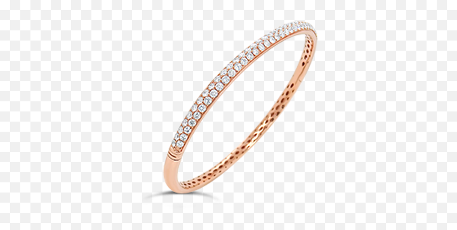 Rose Gold U0026 Diamond Bangle Bracelet U2013 Craiger Drake Designs Emoji,Bracelet Png
