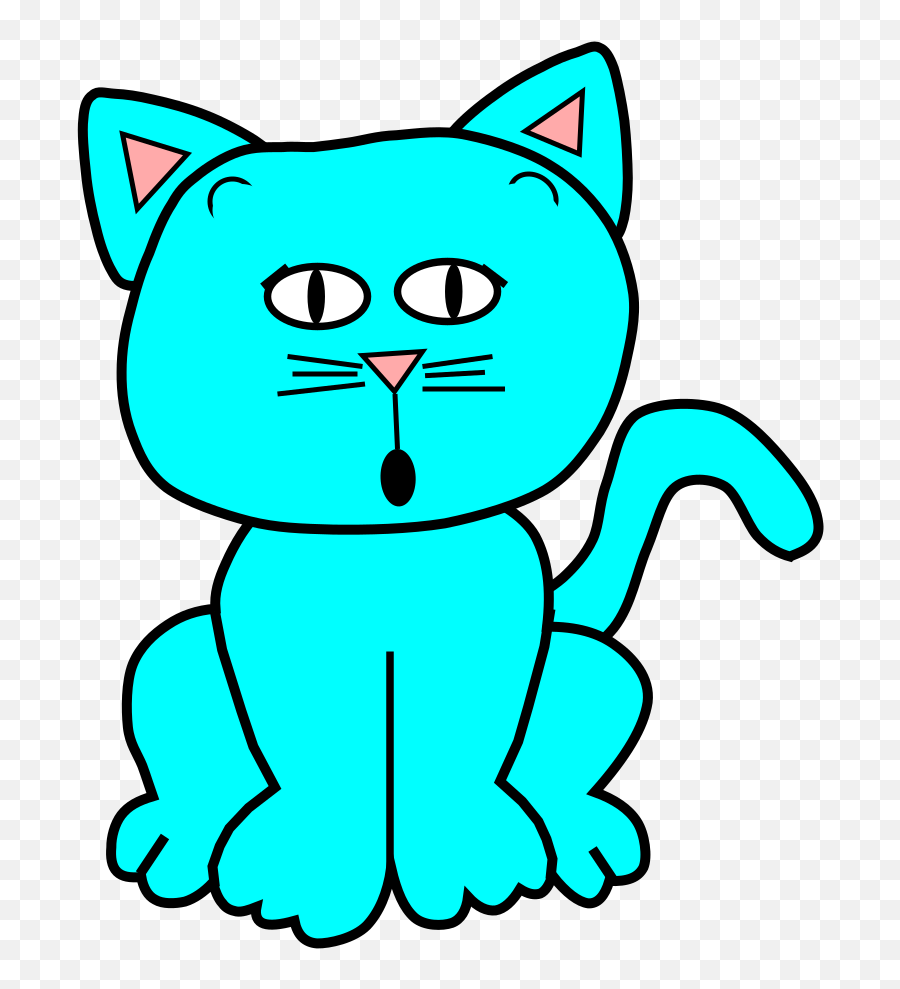 Turquoise Surprisedscared 3 Svg Vector Turquoise Surprised Emoji,Scared Black Cat Clipart