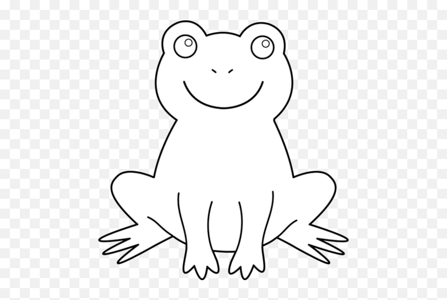 Frog Clipart Free To Use Clip Art - Frog Clip Art Black And White Emoji,Frog Clipart Black And White