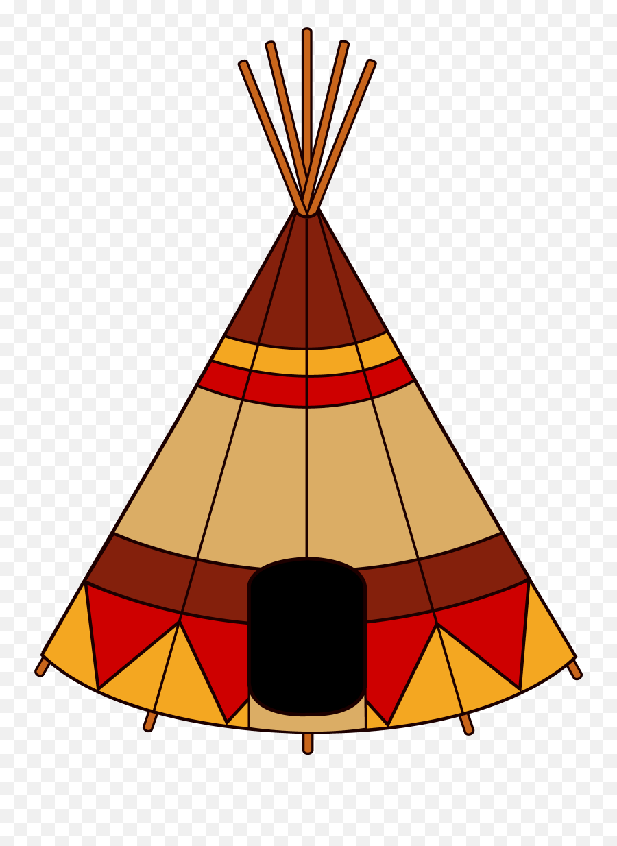 Teepee Clipart - Native American Teepee Clipart Emoji,Native American Clipart