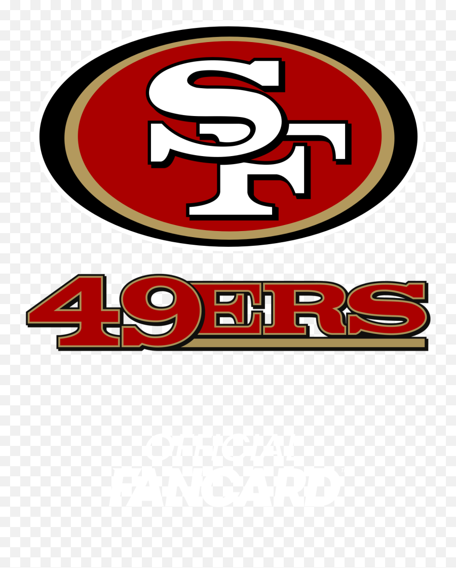 San Francisco 49ers Fancard - San Francisco 49 Logo Emoji,Sf 49ers Logo