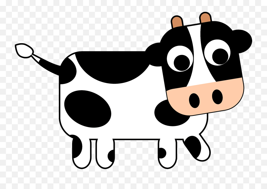 Over 300 Free Cow Vectors - Pixabay Pixabay Cartoon Cow Transparent Emoji,Cow Clipart Black And White