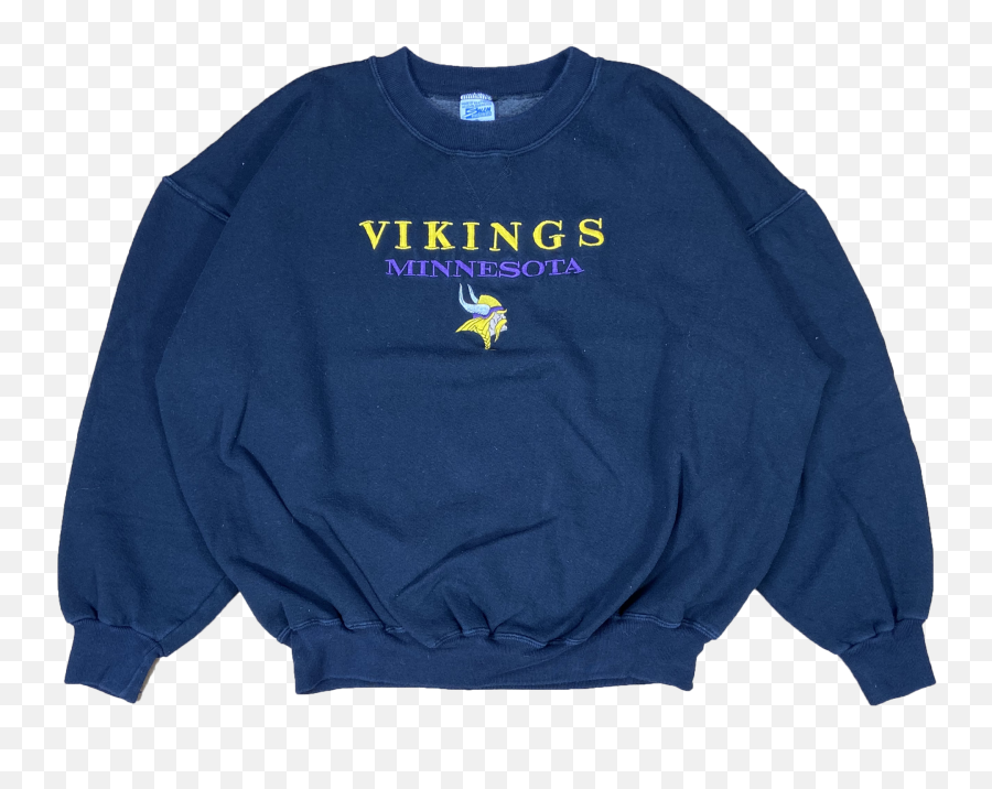 90u0027s Minnesota Vikings Sweat - Shirts 601 U2013 Fishtale Vintage Code Of Practice Emoji,Minnesota Vikings Logo