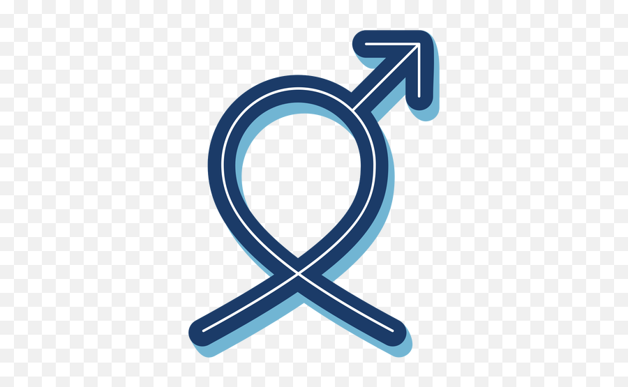 Men Health Male Symbol Ribbon Blue - Language Emoji,Male Symbol Png