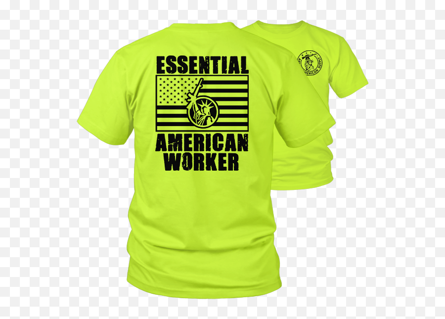 Essential - Unisex Emoji,Work Shirts With Logo