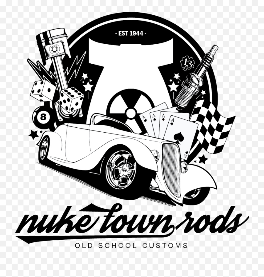 Elegant Modern Garage Logo Design For Nuke Town Rods By - Logo Design Garage Automobile Emoji,Garage Logo