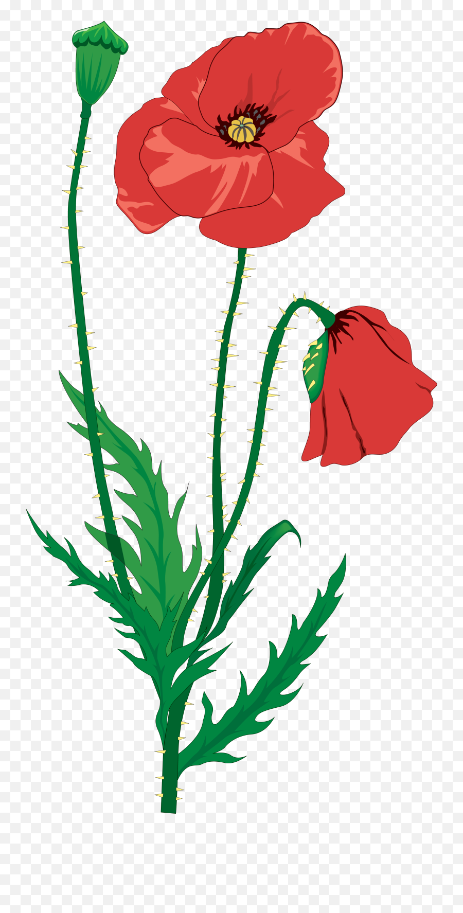 Drawing Flower Clip Art - Mak Flower Emoji,Memorial Day Clipart