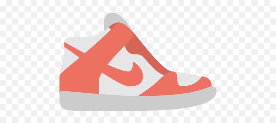 Nike Flat Shoes Png Clipart Background - Icon Nike Shoes Png Emoji,Sneakers Clipart