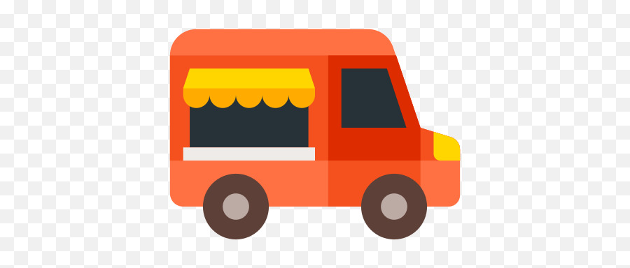 Food Truck Icon - Food Truck Png Vector Emoji,Truck Icon Png