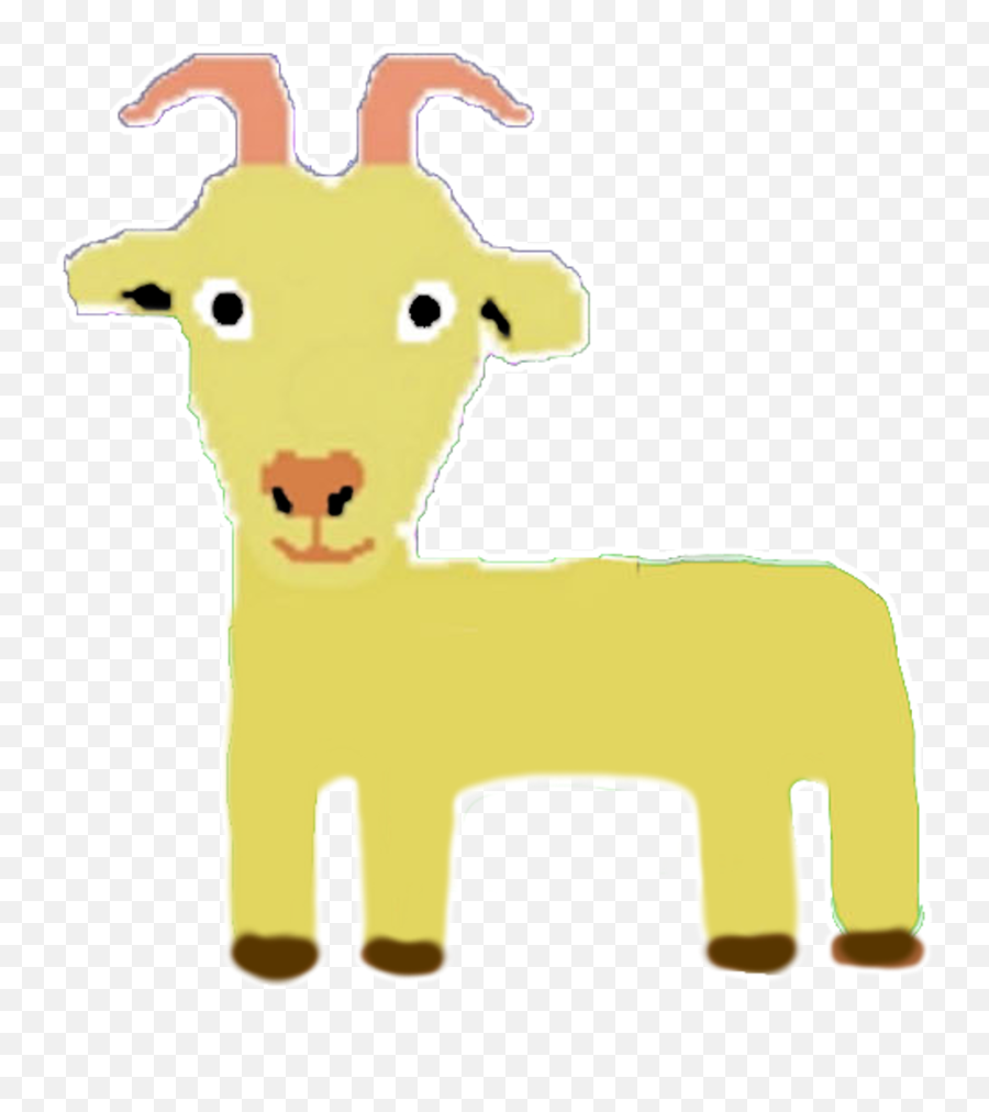 Download Goat Clipart Name Png Image With No Background - Animal Figure Emoji,Goat Clipart