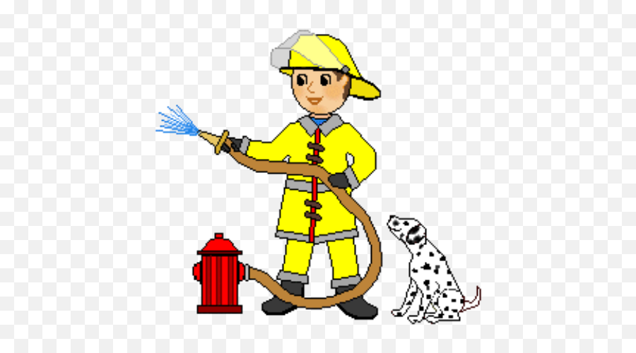 Firefighter Clip Art Fire Department - Fireman Clipart Emoji,Firefighter Clipart