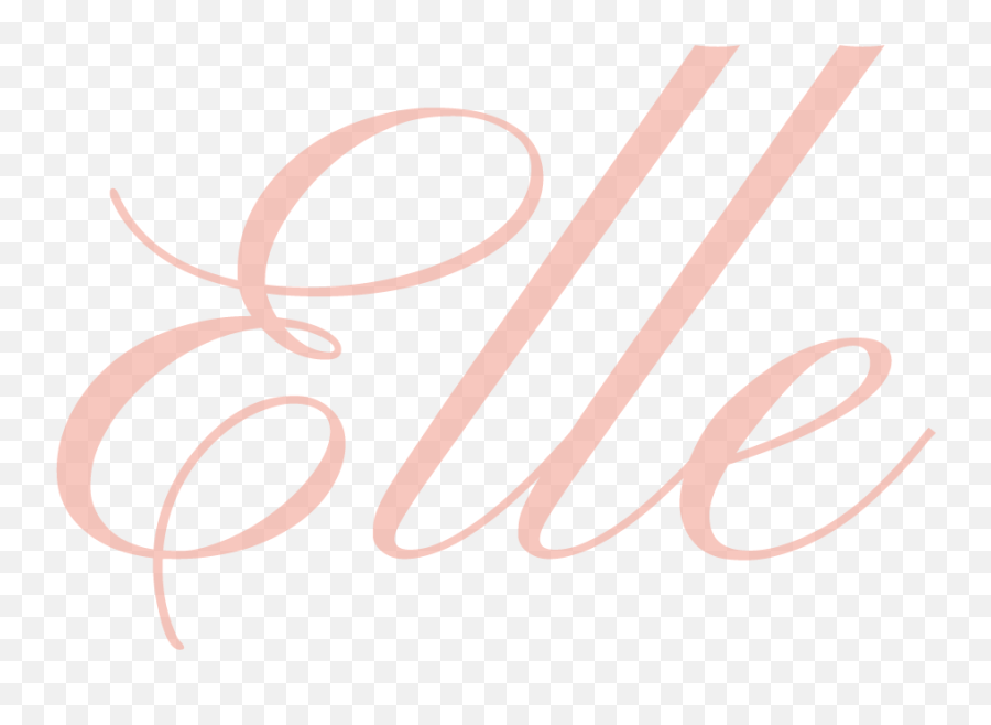 Elle Hair Design Logo - Png Transparent Elle Logo Emoji,Elle Logo