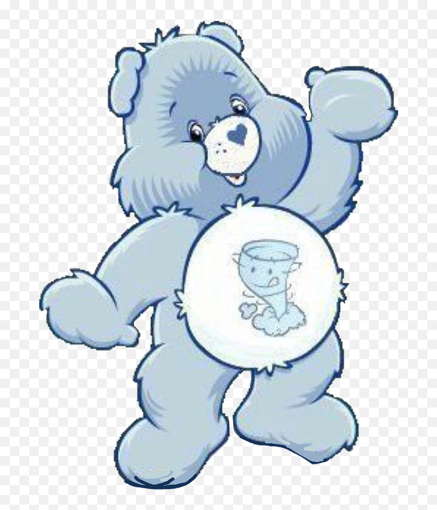 Messy Bear - Messy Bear Care Bear Emoji,Care Bear Clipart
