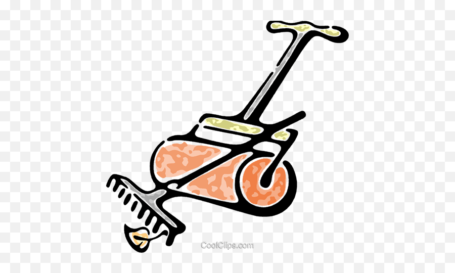 Lawn Roller And Rake Royalty Free Vector Clip Art - Girly Emoji,Rake Clipart
