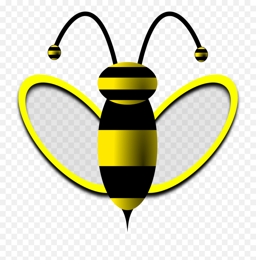 Download Hd Bees Clipart Summer - Drone Bee Transparent Png Graphics Of Honey Bee Emoji,Bee Clipart