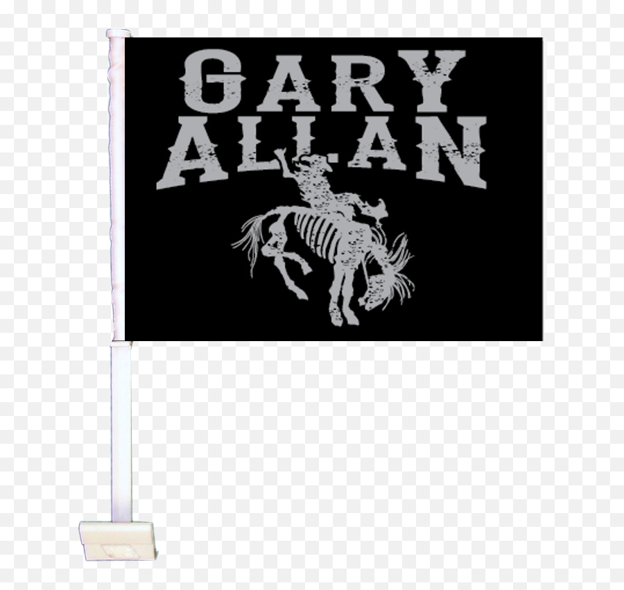 Gary Allan Car Flag - Gary Allan Emoji,Car With Horse Logo