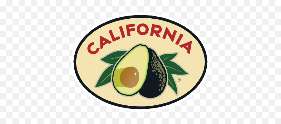 Avocado Clipart Fresh - California Avocados Logo Png Emoji,Avocado Clipart