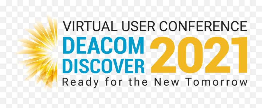 2021 Deacom Discover Virtual User Conference Deacom Inc Emoji,Discover Logo Png