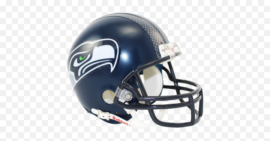 Seattle Seahawks Mini Replica Helmet By Riddell Emoji,Seahawks Helmet Logo