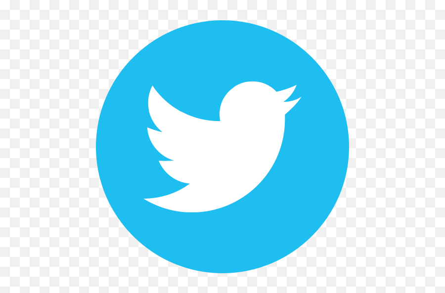 Social Media Tweet Bird Social - Transparent Twitter Logo Round Emoji,Social Media Logo