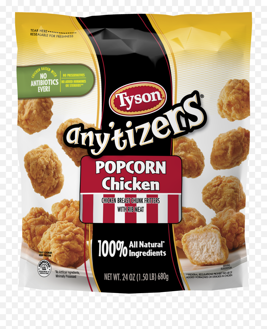 Tyson Popcorn Chicken Bites 24oz Bag Garden Grocer Emoji,Tyson Foods Logo