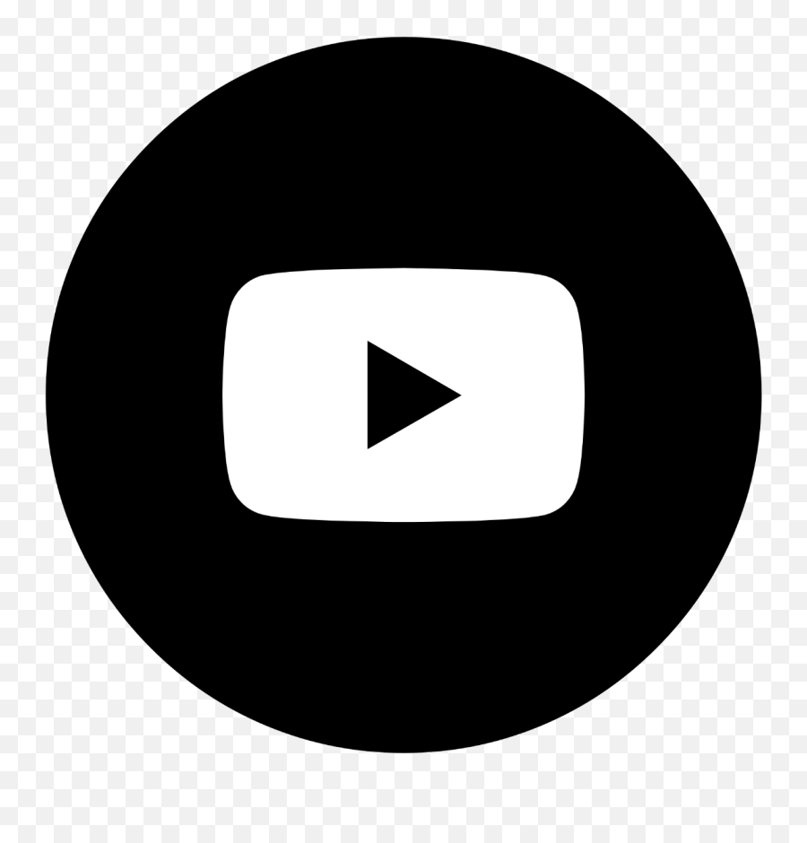 Youtube Yt Youtubelogo Logo App Sticker - Play Vector Circle Emoji,Black Youtube Logo