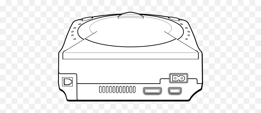 Filedreamcast Diagram2svg - Sega Retro Emoji,Dreamcast Png