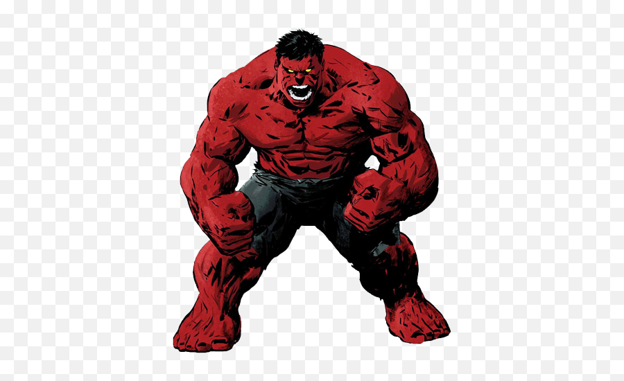 Red Hulk Png - Red Hulk Villain Emoji,Hulk Png