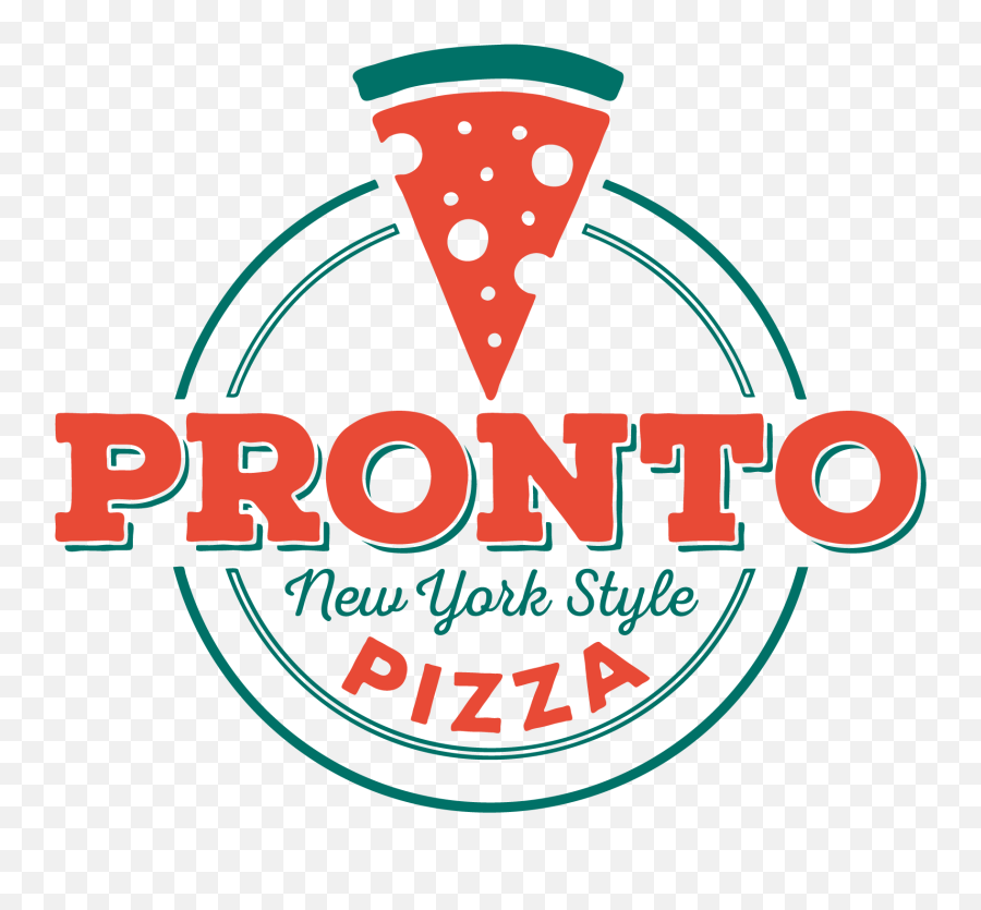 Pronto New York Style Pizza Authentic New York Pizza And Emoji,Pizza Restaurant Logo