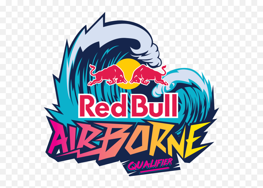 Red Bull Airborne Qualifier Gold Coast 2020 Surf Event Emoji,Bull Logo Design