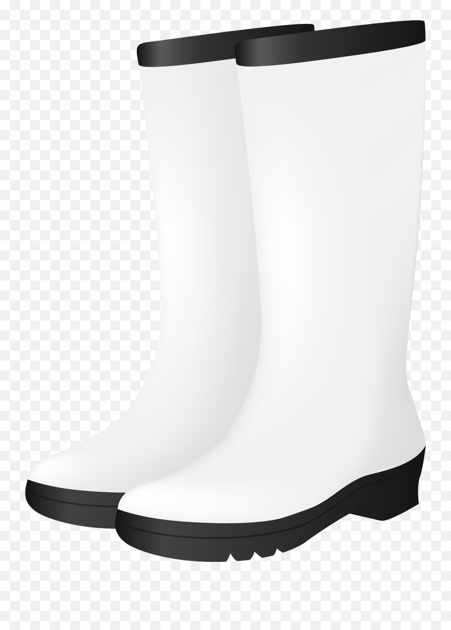 Shrimp Boots Clipart Transparent Png - White Rain Boots Png Emoji,Boots Clipart