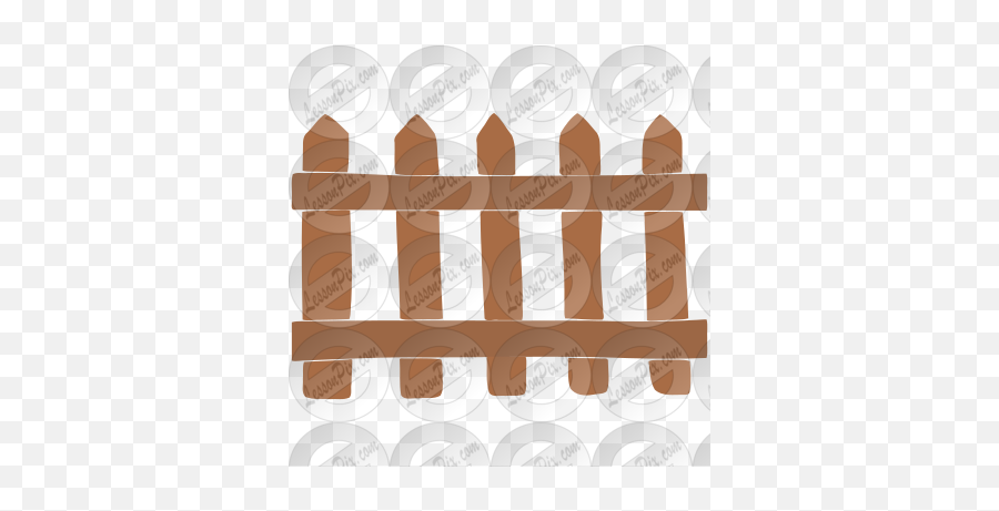 Fence Stencil For Classroom Therapy Use - Great Fence Clipart Fence Emoji,Fence Clipart
