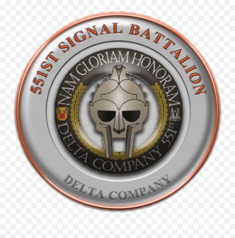 Delta Company 551st Signal Battalion - Skull Emoji,Delta Force Logo