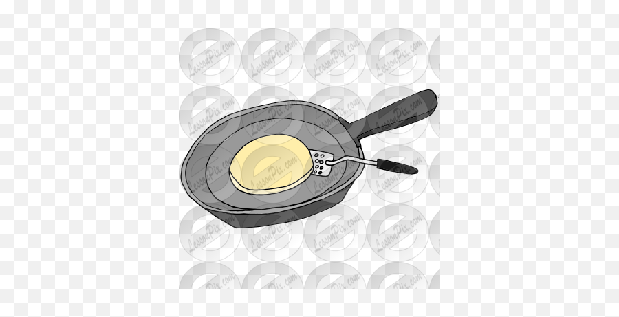 Cook A Pancake Picture For Classroom Therapy Use - Great Drawing Of Frying Pancakes Emoji,Pancake Clipart