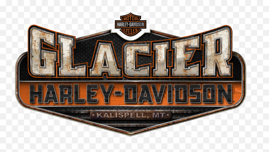 Glacier Harley - Transparent Harley Davidson Logos Emoji,Harley Davidson Logo