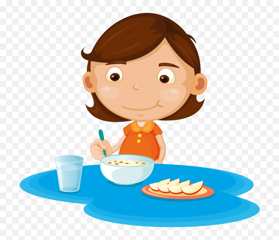 Kid Clipart Breakfast Picture 1471127 Kid Clipart Breakfast - Eating Breakfast Clipart Emoji,Breakfast Clipart