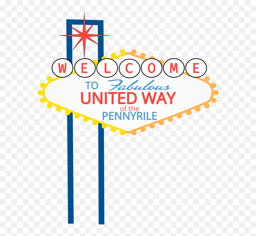 2019 Campaign Heads To Vegas United Way Of The Pennyrile - Las Vegas Sign Pdf Emoji,Las Vegas Sign Png