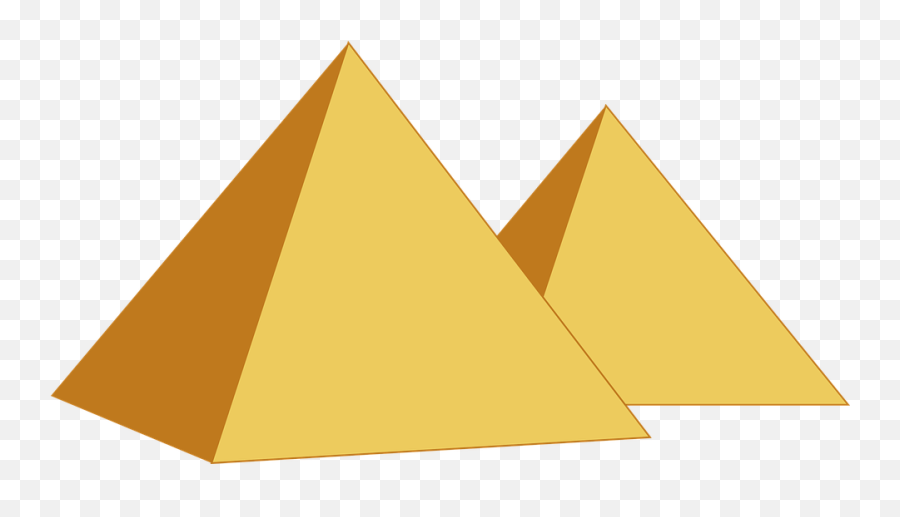 Egypt Pyramid Graphic Png Image With No - Clipart Pyramid Png Emoji,Pyramid Png