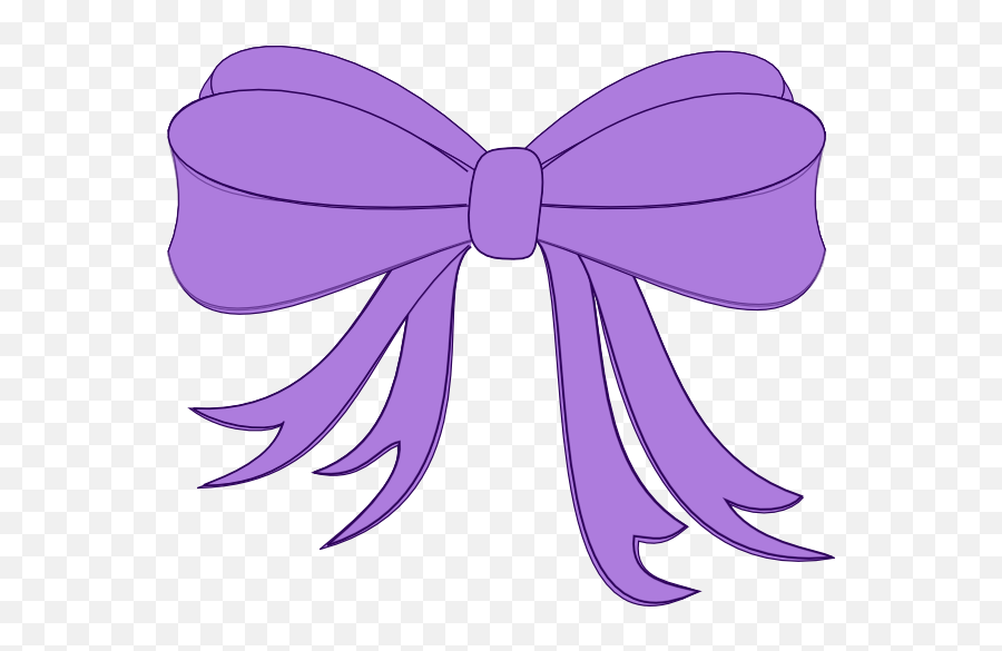 Ribbon Clipart Free Download - Transparent Purple Hair Bow Emoji,Ribbon Clipart