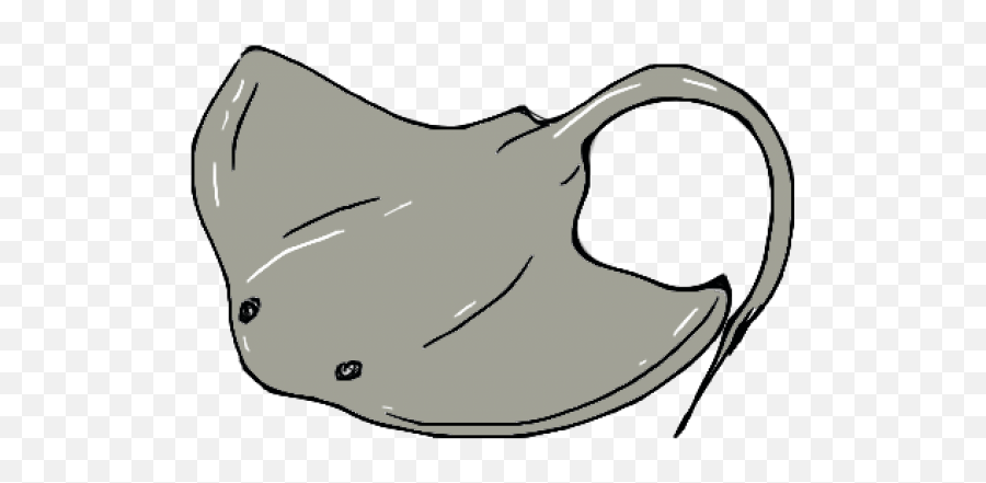 Stingray Clipart - Stingray Clipart Emoji,Stingray Png