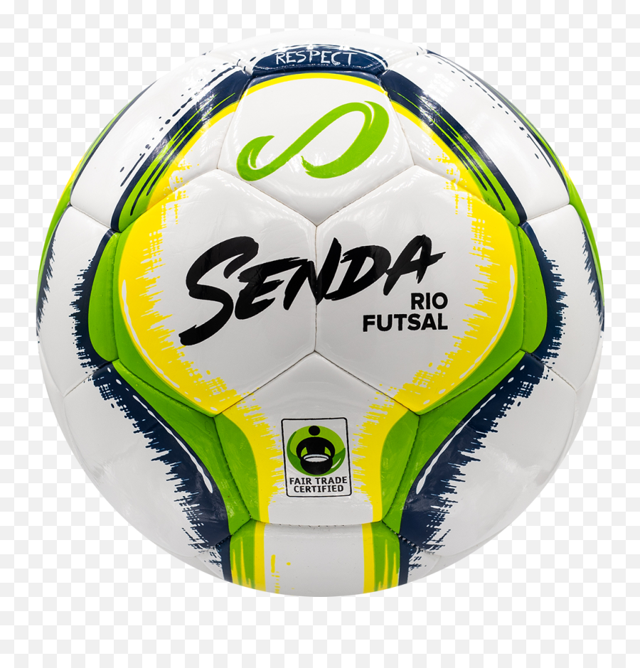 Senda Rio Fair Trade Futsal Ball - Senda Futsal Ball Emoji,Soccer Balls Logos