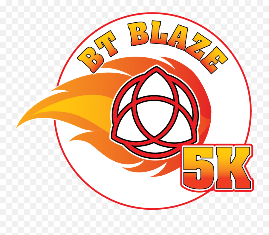 Blessed Trinity Blaze 5k Logo Design Bb Graphics U0026 The - Language Emoji,Blaze Logo