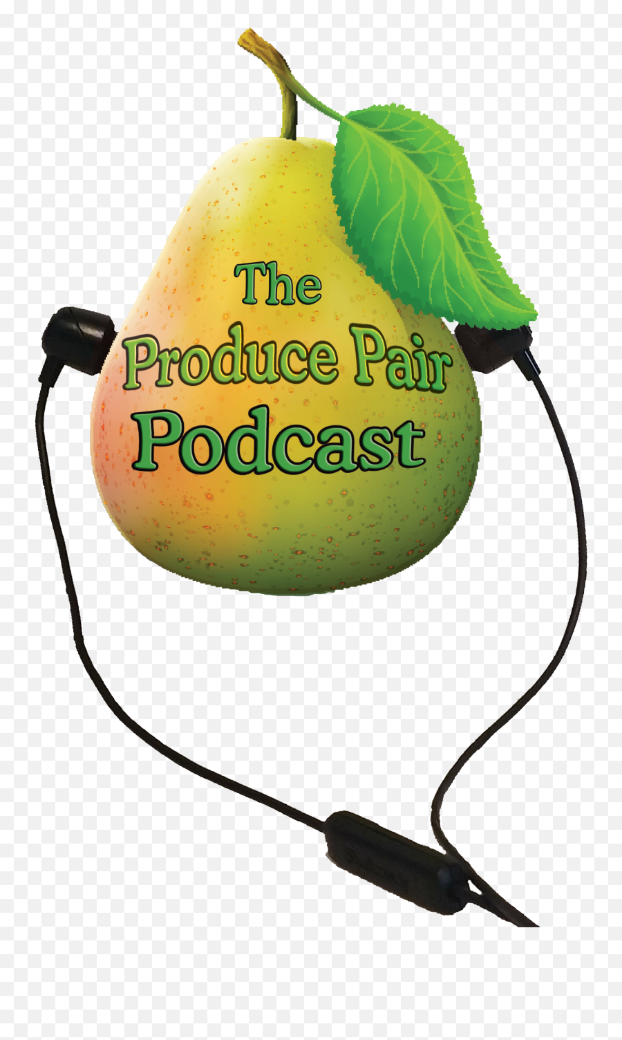 Podcast - Dan The Produce Man European Pear Emoji,Pear Logo