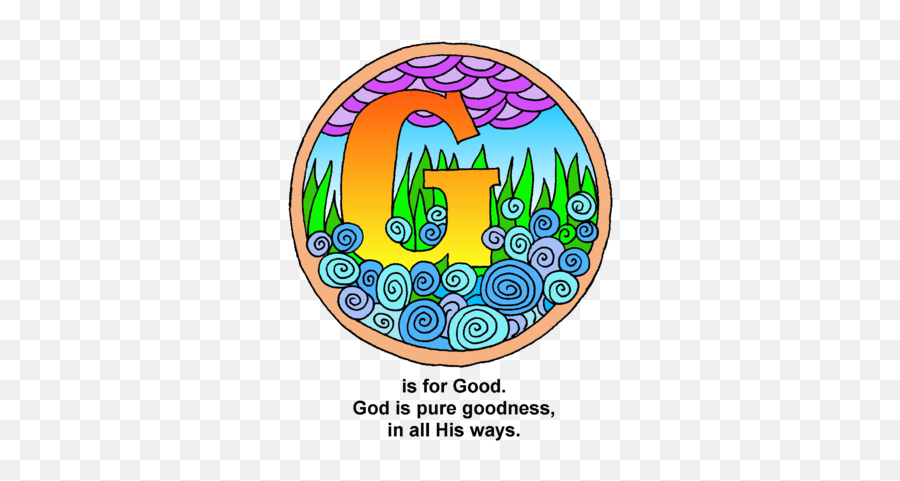 Image Letter G Bible Alphabet Clip Art Christartcom Emoji,Letter O Clipart