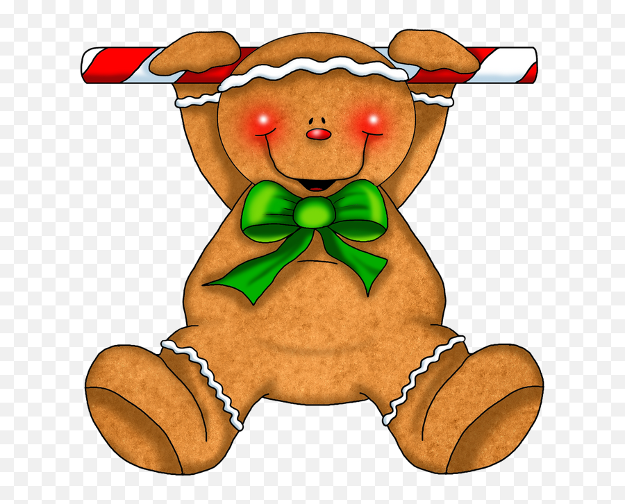 Ginger Outside Xmas Decorations Christmas - Clipart Christmas Ginger Bread Emoji,Christmas Clipart