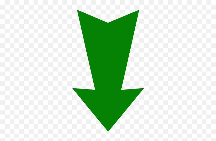 Green Arrow Down 4 Icon - Language Emoji,Green Arrow Logo