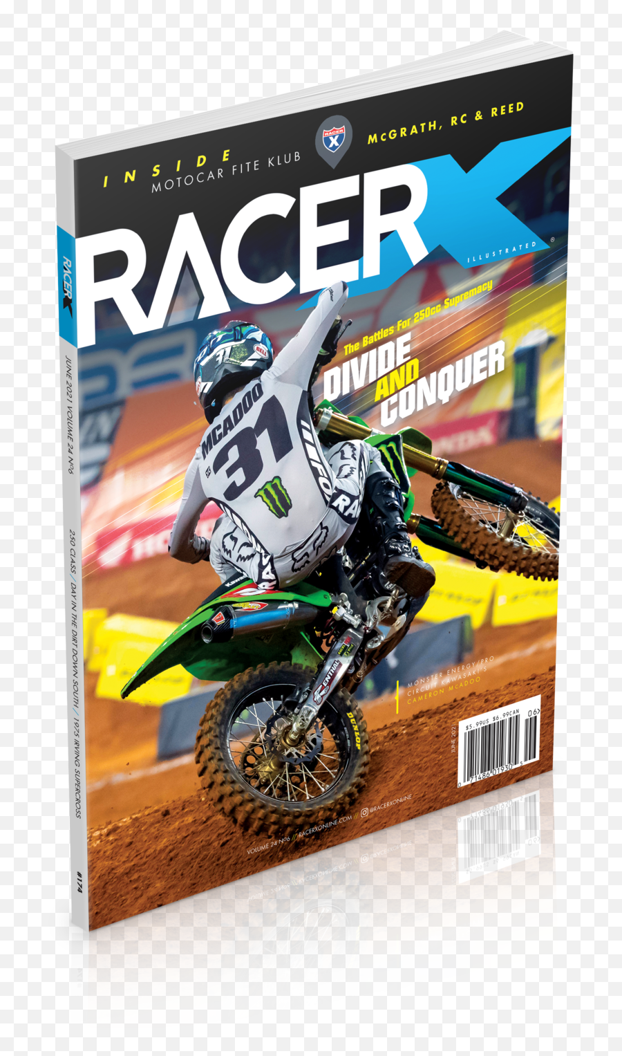 Find Out Whatu0027s Inside The June Issue Of Racer X Magazine Emoji,Cameron Dallas Logo